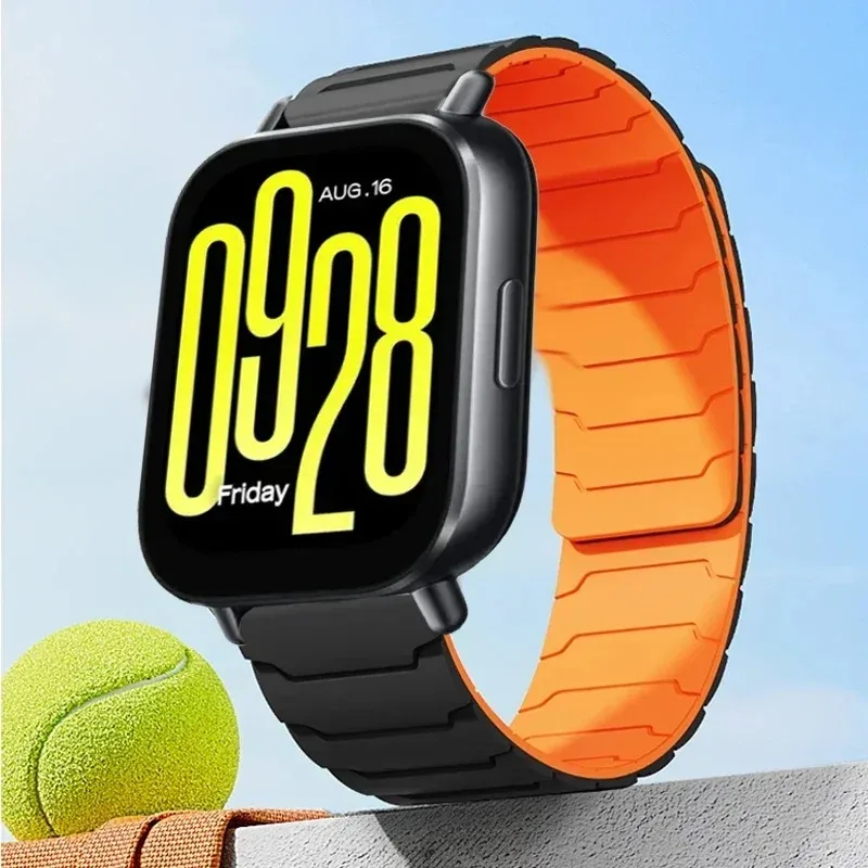22 mm magnetisches Silikonarmband für Redmi Watch 5 Active/Lite Sports, bequemes Armband für Redmi Watch 3 Active/Lite-Zubehör Image