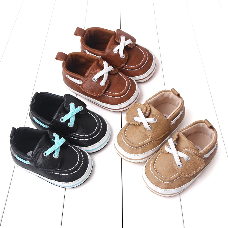 Frühling und Herbst 2025, lässige Canvas-Babyschuhe mit weichen Sohlen, Schnür-Babyschuhe, kuppelförmige Schuhe, Lernwanderer BH2324 Image