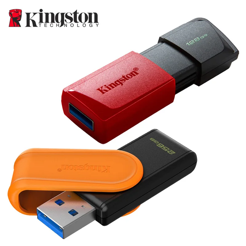 Kingston USB-Flash-Laufwerk USB 3.2 Gen 1 Pen Drive 64 GB 128 GB 256 GB Flash-Disk Mini-Tastenspeicher Original USB-Stick3.2-Laufwerke für PC Image