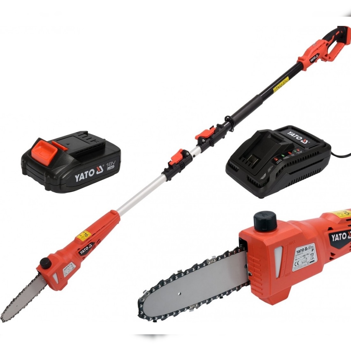 Akku Hochentaster 18V 8" / 20 cm, (1x Akku+Ladegerät) Image