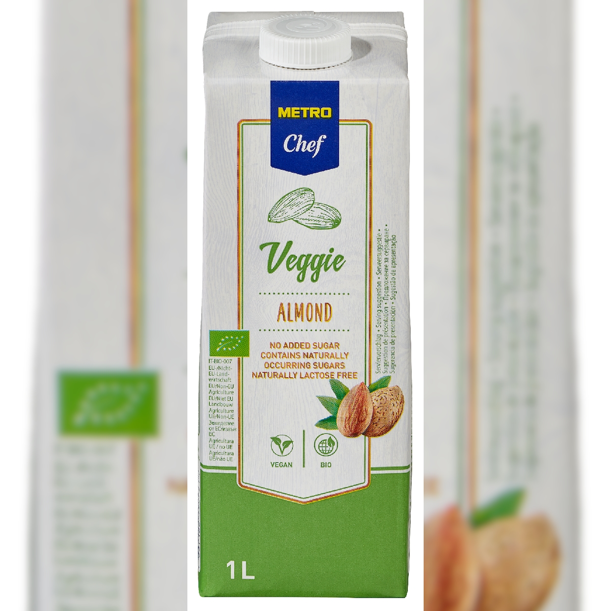 METRO Chef Bio Mandel Drink 6 x 1 l (6 l) Image