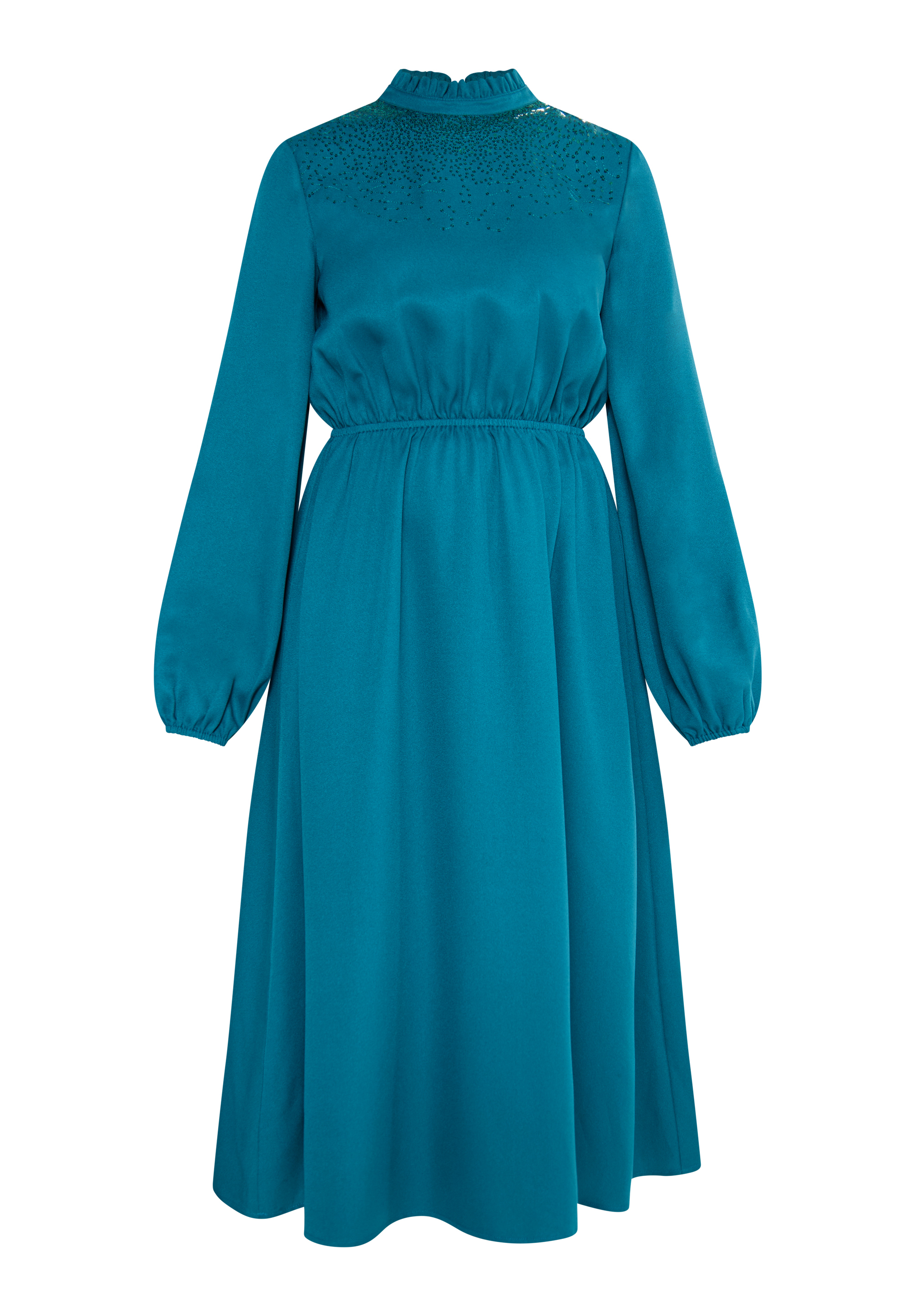 usha Midikleid Damen blau/grün Image