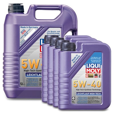 Liqui Moly 9 L Leichtlauf High Tech 5W-40 [Hersteller-Nr. 3864] Image