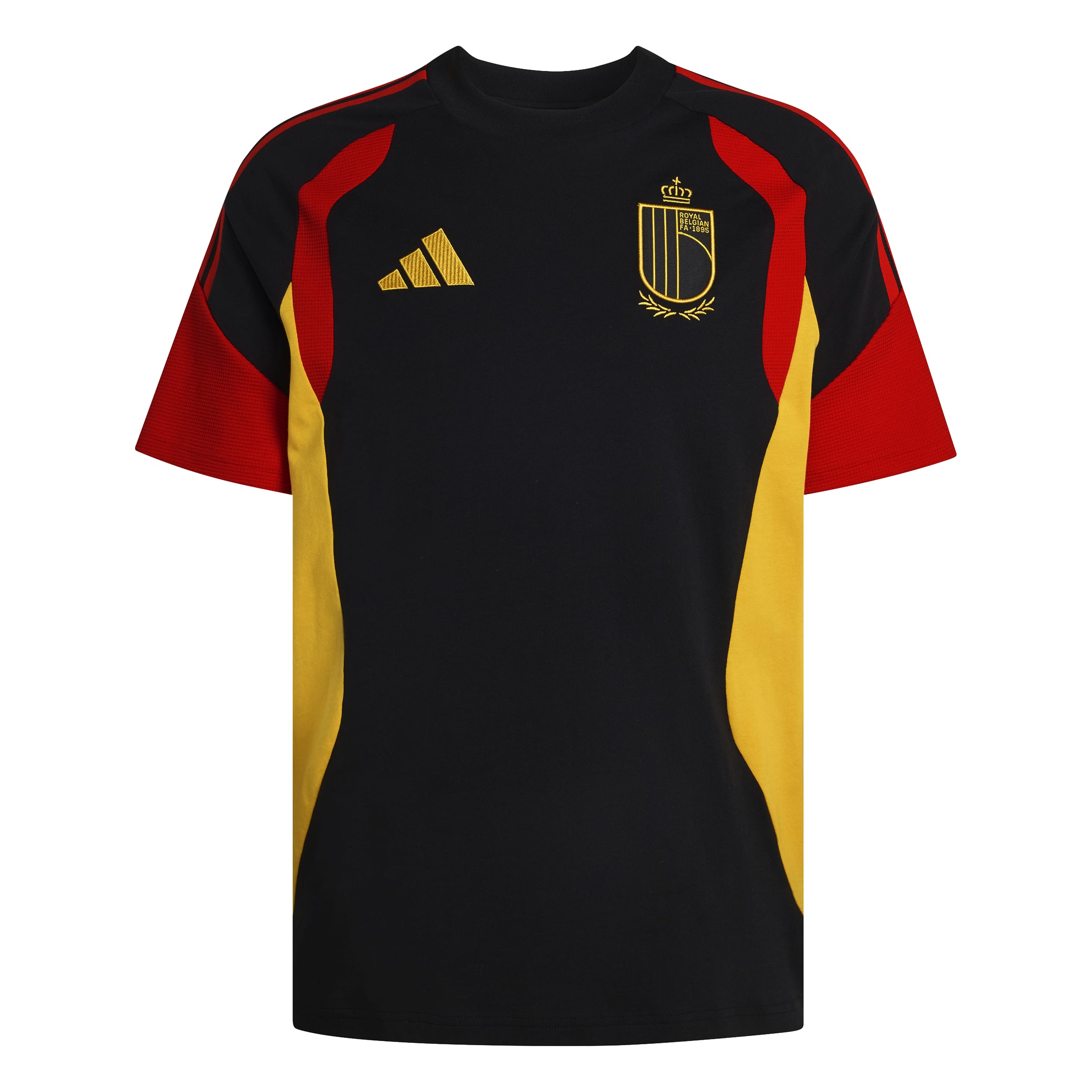 Belgium adidas Trainings-T-Shirt – Schwarz Image