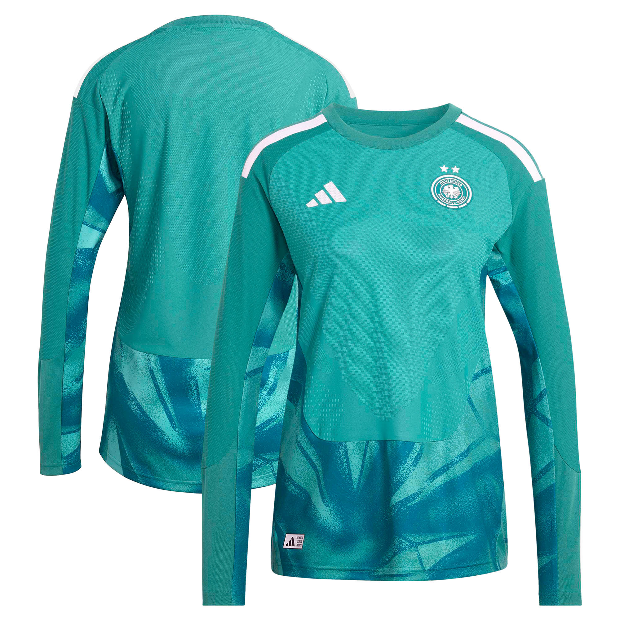 Maillot authentique Domicile de gardienne de but de l'équipe nationale d'Allemagne adidas 2026 - Femme