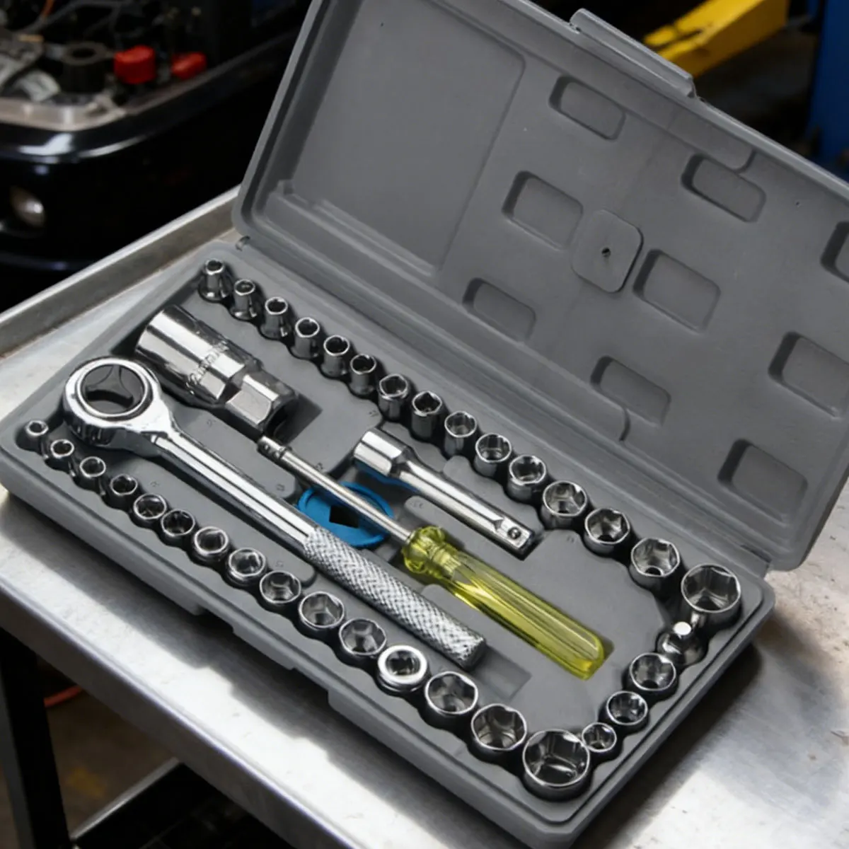 Ensemble d'outils de démontage automobile, accessoires de voiture, outil spécial, jeu de clés à douille, Kit d'outils mécaniques automobiles, Kits d'outillage