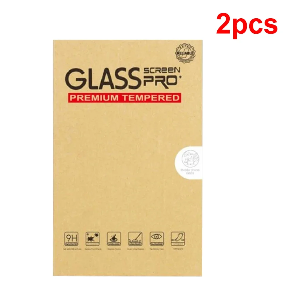 2 Stück 9H HD gehärtetes Glas Anti-Kratz-Displayschutzfolie gehärtetes Filmzubehör für Anbernic RG557 Image