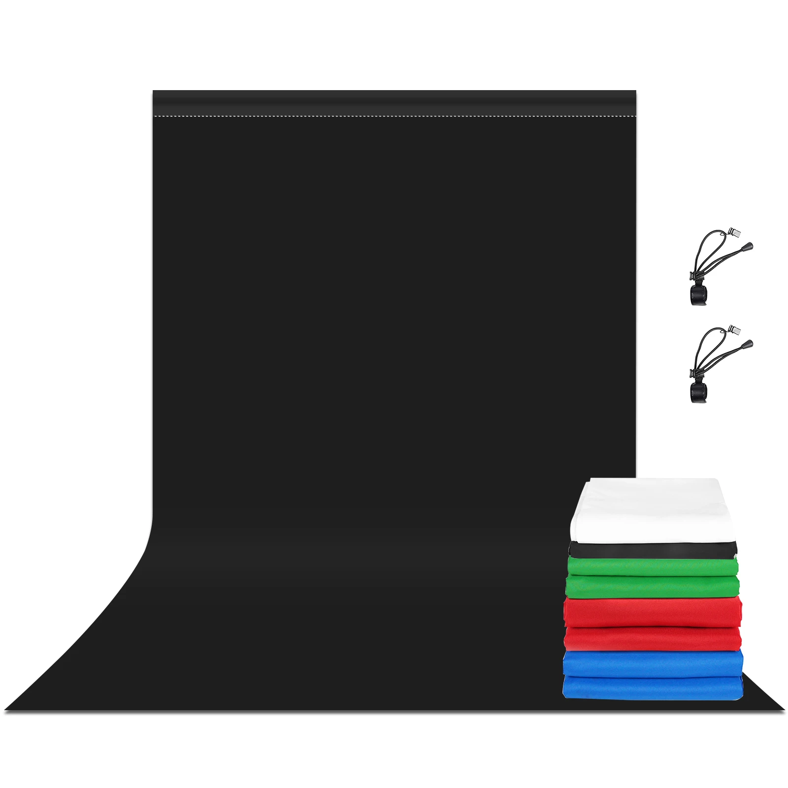 PULUZ 1 m x 1,5 m Fotografie-Hintergrund, Fotostudio-Hintergrund, Stoffhintergrund Image