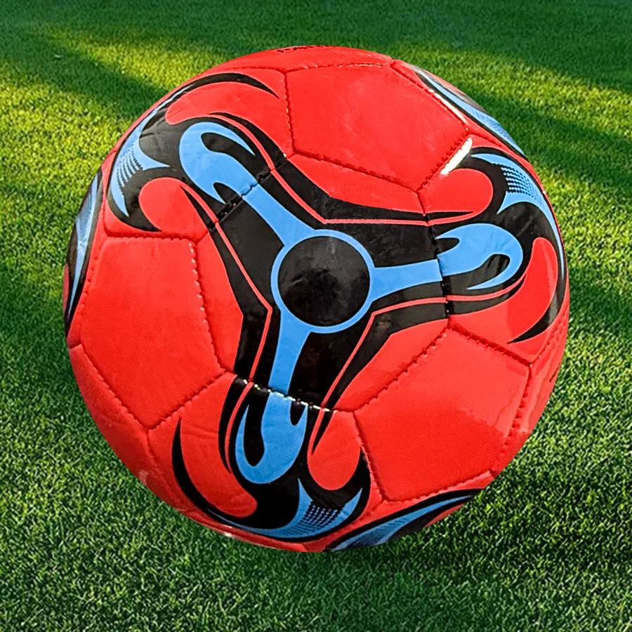 Fußball, Größe 5/4, professioneller Spielfußball, langlebig, weich, federnd, für das Training im Innen- und Außenbereich, Grassfeldsportspiel