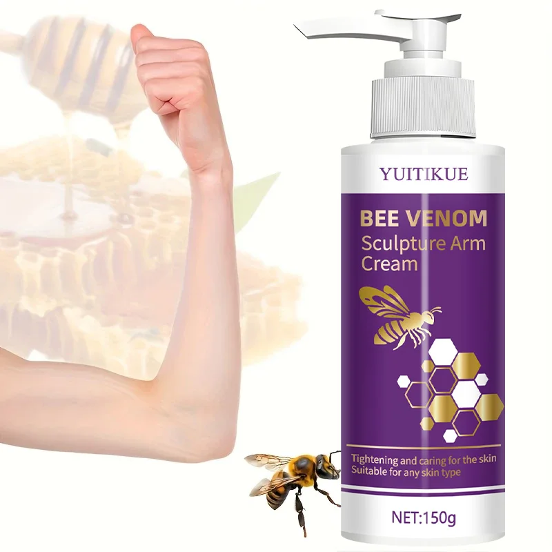Bee Venom Sculpture Arm Cream 150 g – strafft, strafft und glättet die Arme, verwenden Sie mit Übung, milde und hautfreundliche Formel Image