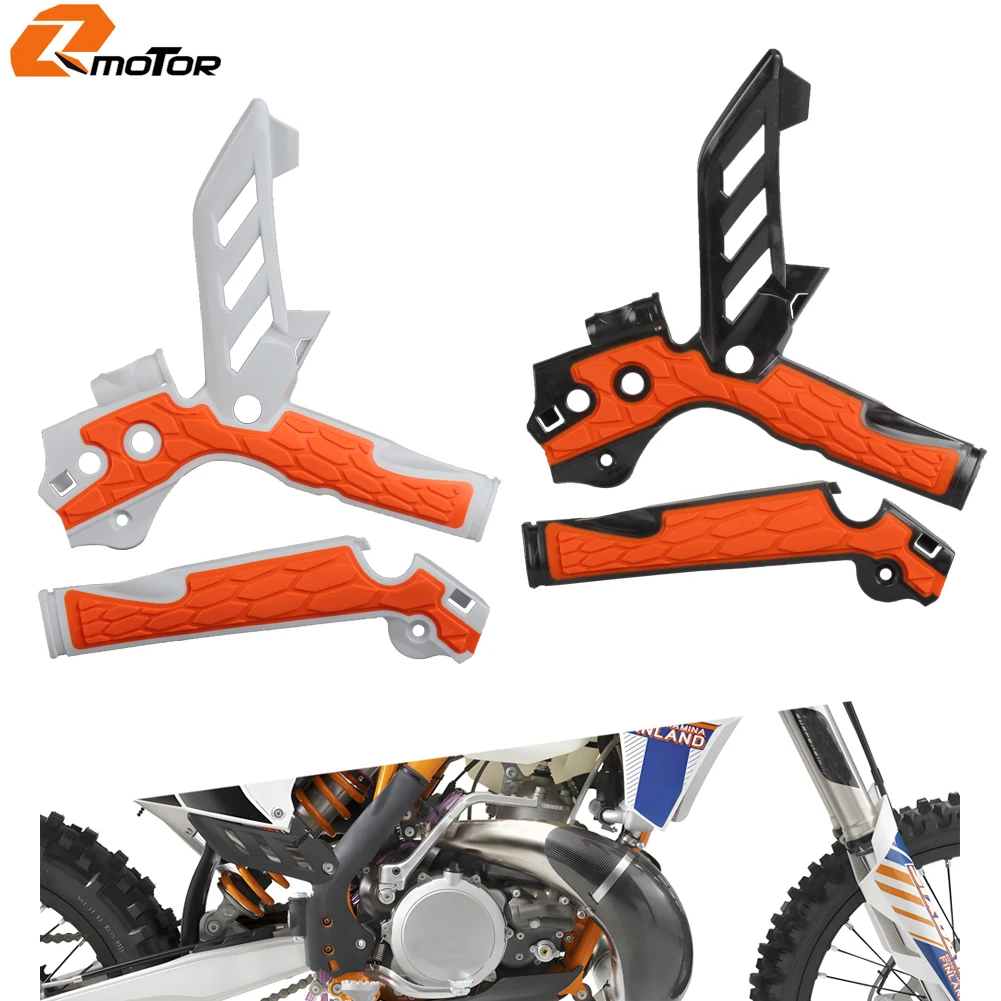 Motorrad-Rahmenschutz-Set für KTM 125–500 SX125/150 SX-F XC-F 2011–15 XC-W XCF-W EXC EXC-F Six Days 2012–16 Image