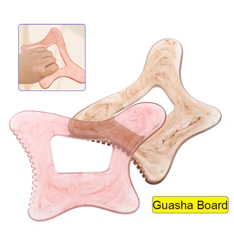 Outil Gua Sha en résine pour le corps, outil de Massage contre la Cellulite, outil de Drainage lymphatique pour le visage, le dos, outils de mise en forme du corps pour les soins du corps