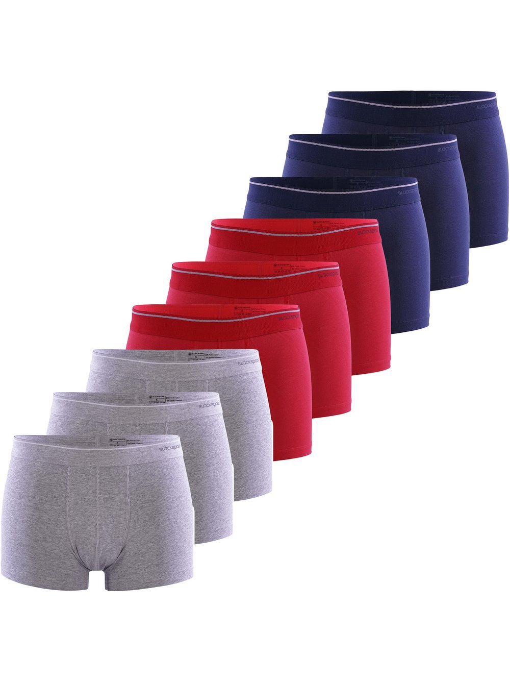 Blackspade Retro Pants im 9er-Pack Herren mehrfarbig, M Image