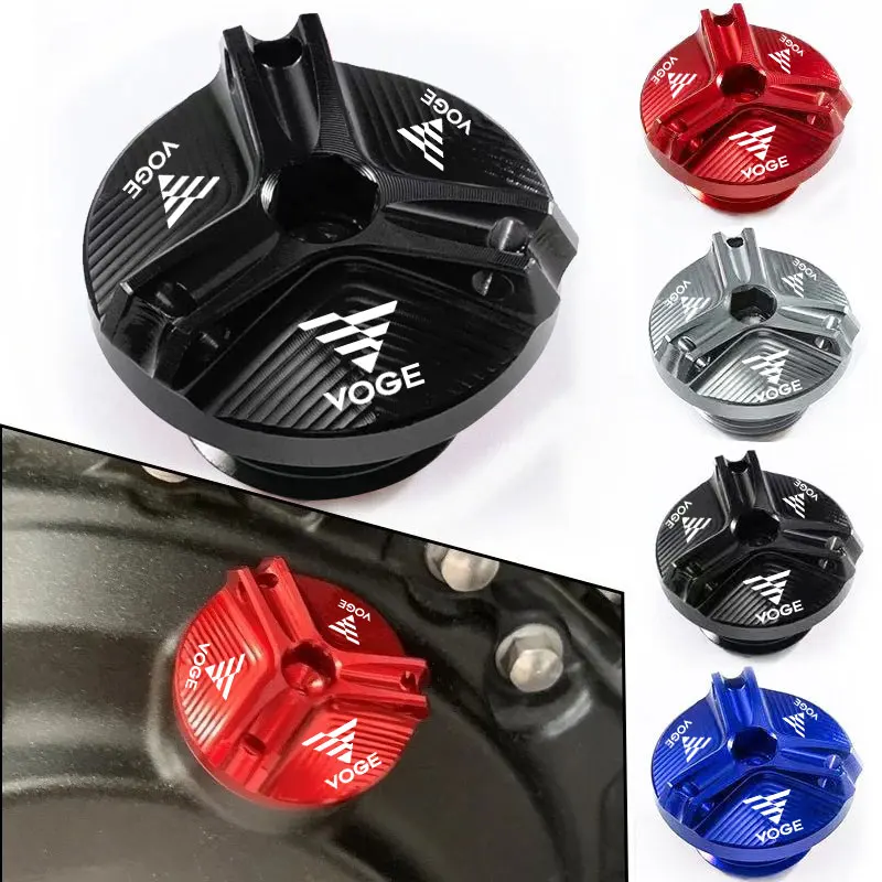 Per VOGE 200AC 300AC 300R 300RR 500R 500DS 650DS 500R 600DS VOGE Accessori Moto CNC Motore Tappo Olio Copertura