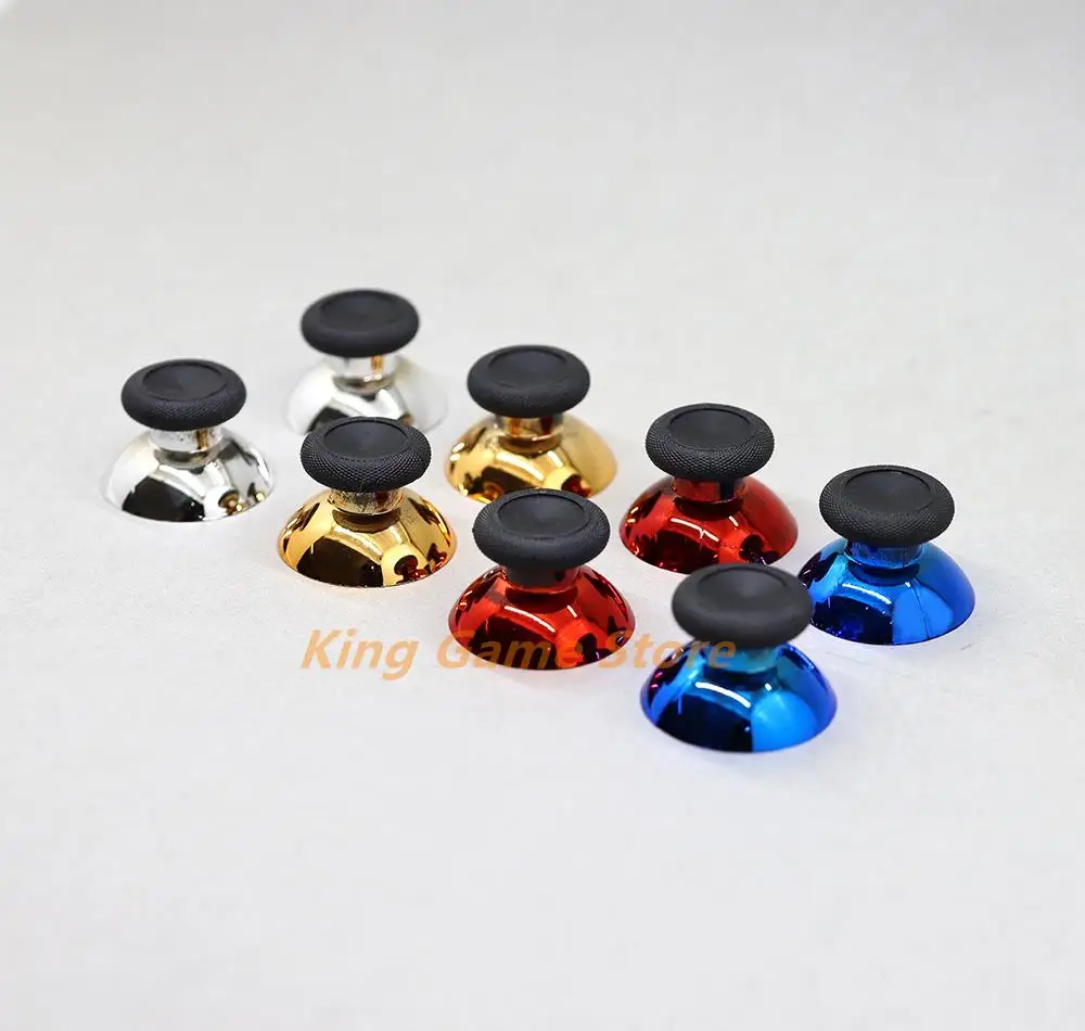 2pcs for XBox Series X S Controller Chrome 3D Analog Thumb Sticks Joystick Caps Analogue ThumbStick Grips For Xbox One