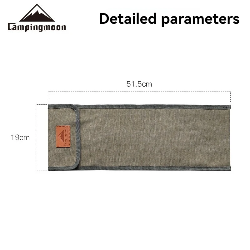 MTG-BX Geometrische Gittertasche Outdoor Camping Dicke Leinwand Tragbare Handtasche BBQ Aufbewahrungstasche Image