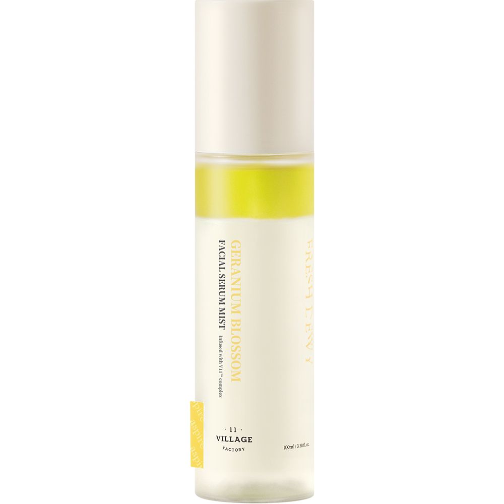 VILLAGE 11 FACTORY Fresh Dewy Geranium Serum – Siero viso nutriente al