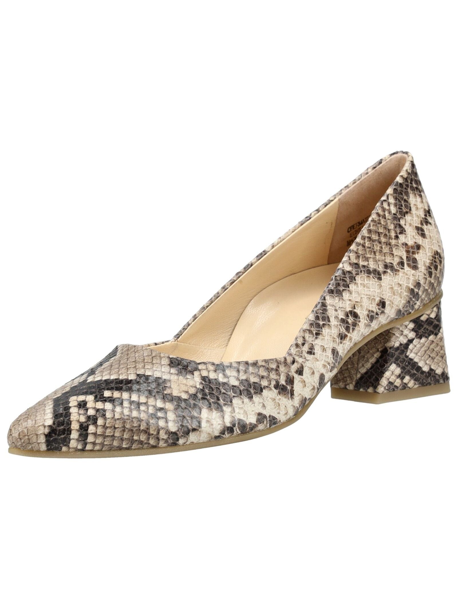 Pumps PAUL GREEN "Paul Green Pumps Leder", Damen, Gr. 41, beige, Leder, Schuhe Pumps