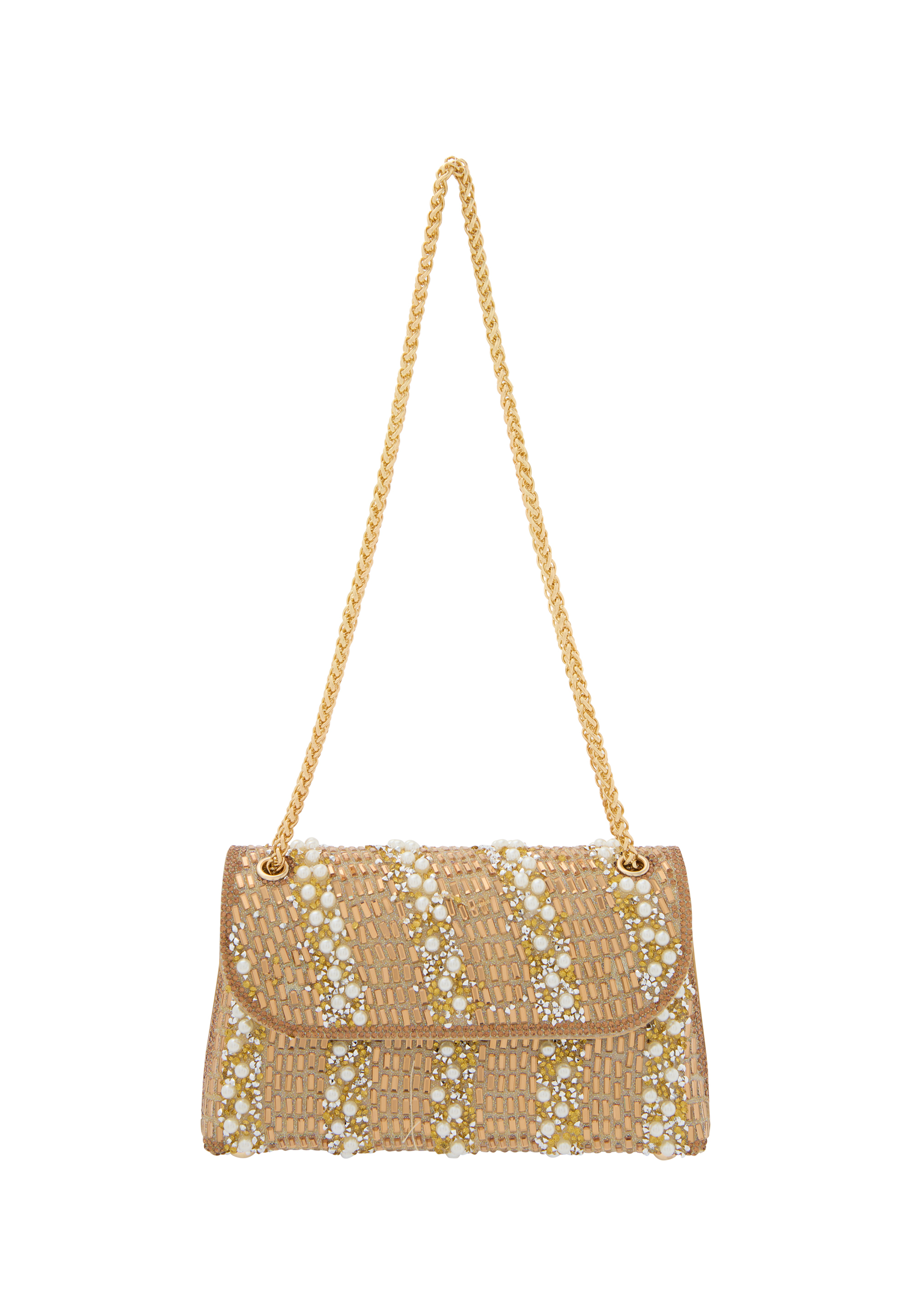 Faina Klappentasche Klappentasche Frauen Gold Image