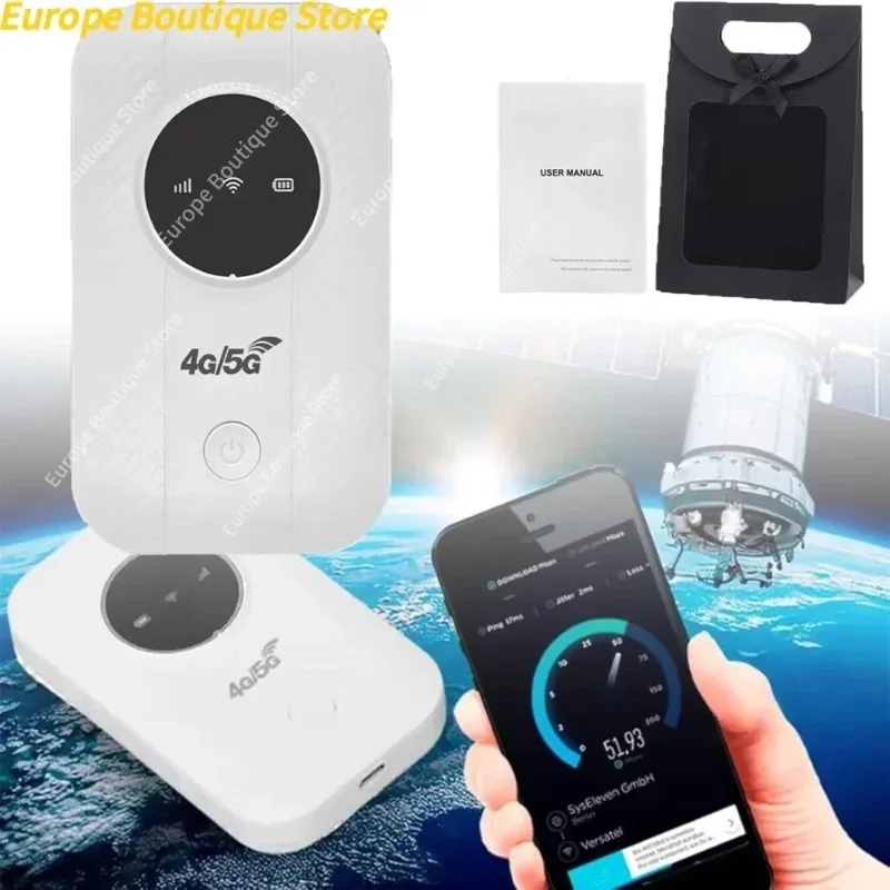 Neuer 300Mbps 4/5G tragbarer Router USB Powered Pocket WiFi Pocket Mobile Hotspot Asiatische/Europäische Version Pocket Internet Image