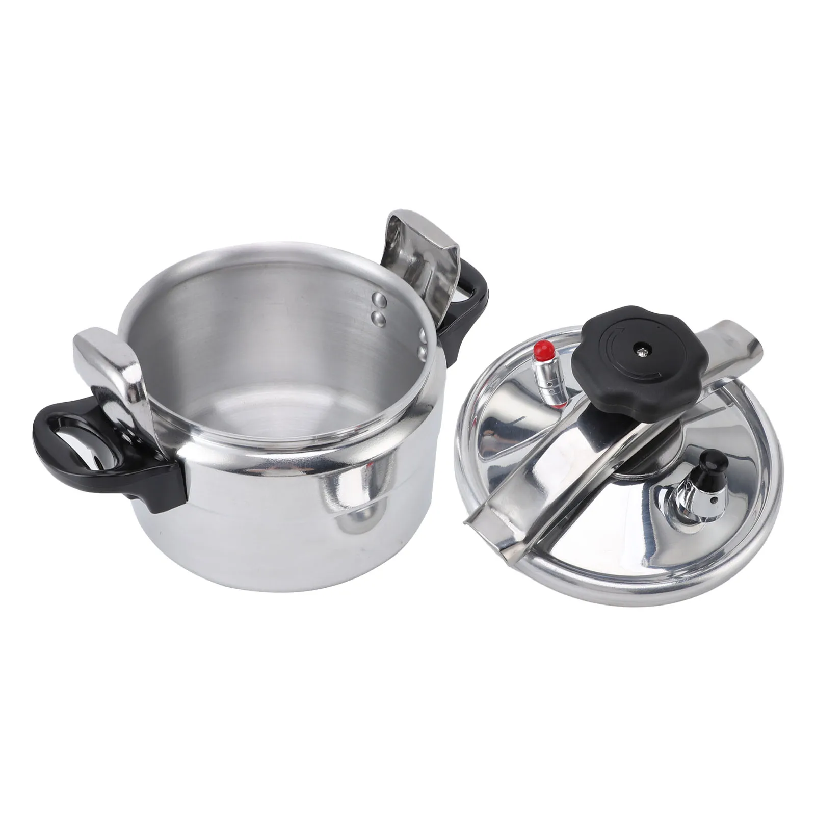 Schnell kochtopf Universal Compound Bottom leicht zu öffnen und zu schließen Aluminium-Drucks canner für Gaskoch felder Flat-Top-Koch felder in Image