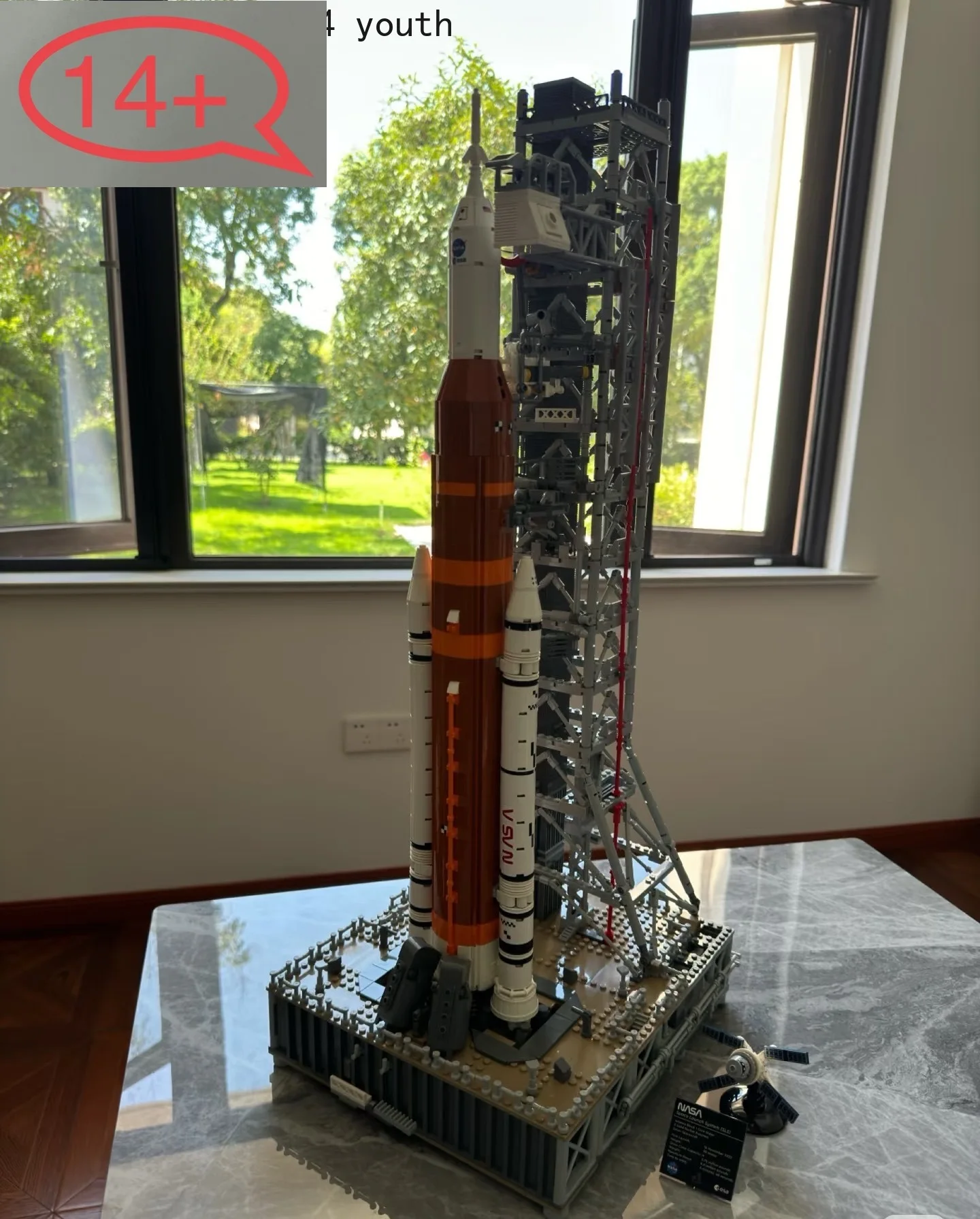 MOC 2025 Neues Weltraumstartsystem Modellbausatz Ziegel Spielzeug Kinder Erwachsene Geschenk 3601 Teile 10341 Verschiedene Festivals und Feiern Image