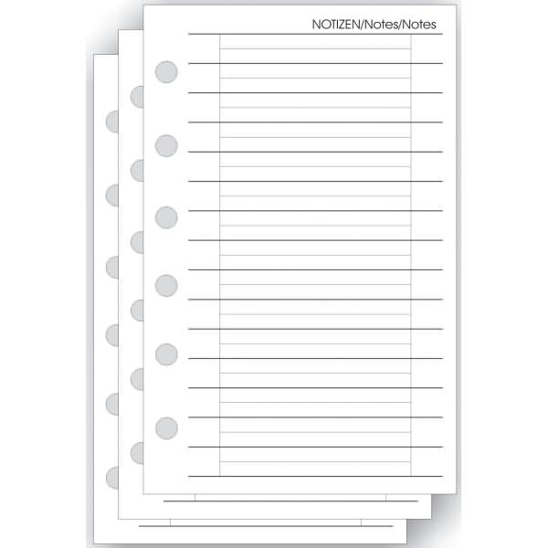 Bind Notizeinlage A7 Mini 80x125mm 50 Blatt Image