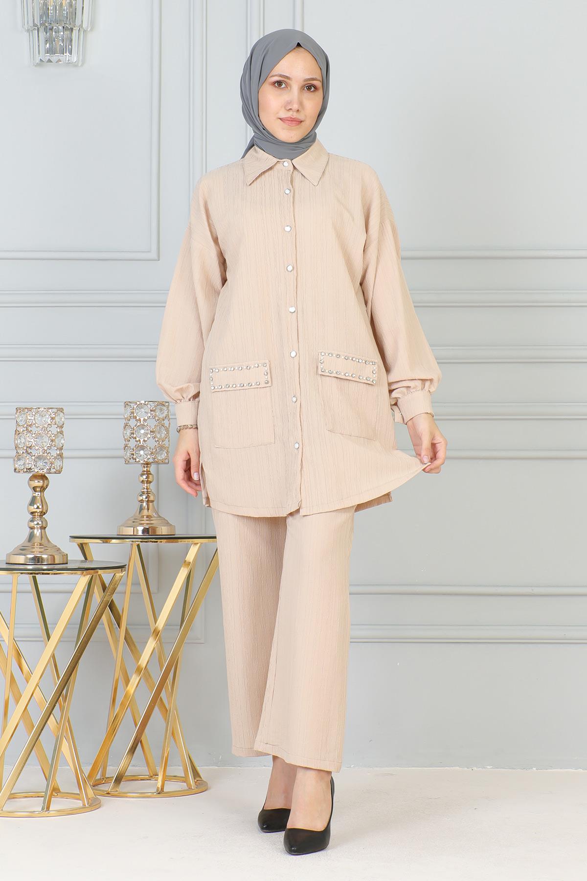 KleiderTasche Stein Detail Anzug Image