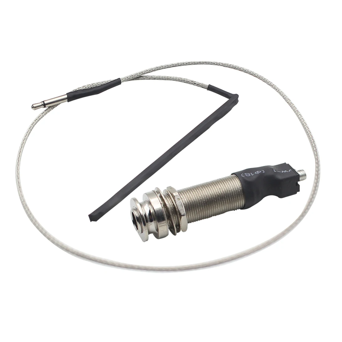 Tragbare Gitarre Endpin Preamp Pickup Brücke Sattel EQ Piezo 6,35mm Jack Buchse mit Ukulele Zylinder Akustische Pickup Zubehör Image