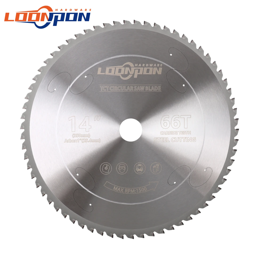 Metall Trennscheibe 350mm/14 zoll Hartmetall Kreissäge Klinge Für Eisen Stahl Metall Schneiden Klinge Klingen hartmetall Sägeblatt Image