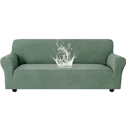 Wasserdichter, dicker Jacquard-Sofabezug, Rundum-Sofaüberzug für Einzel-, Doppel- und Dreisitzer-Sofas Image
