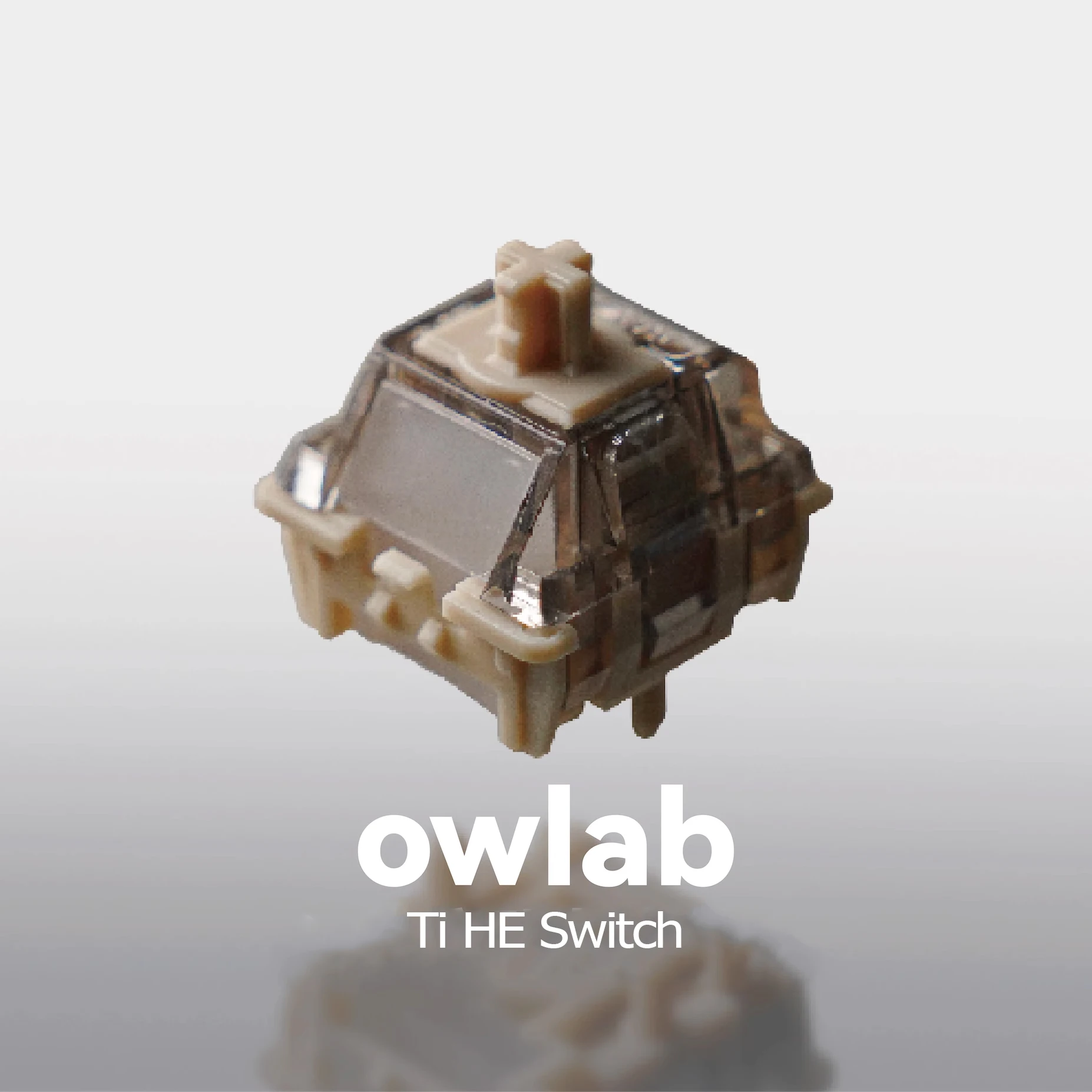 Owlab Ti HE Magnetschalter Hall-Effekt-Schalter 40/50gf Tastaturschalter für Wooting 60 /Made68/ MAD 60 HE / ATK Gaming-Tastatur Image