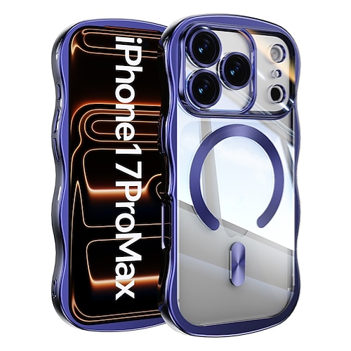 Handy Hülle Handyhüllen Für iPhone 17 Pro Max 17 Air 16 15 14 Pro Max 16e 13 Pro Max Rückseite Mit Ständer Unterstützt kabelloses Laden Stoßfest Retro Beschichtung Image