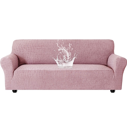Wasserdichter, dicker Jacquard-Sofabezug, Rundum-Sofaüberzug für Einzel-, Doppel- und Dreisitzer-Sofas Image