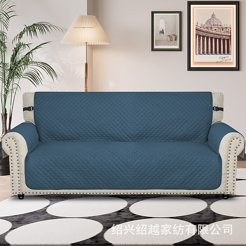 wasserdichter Sofabezug für 1-, 2- und 3-Sitzer, haustierfreundlich, dehnbarer Sofaschutz, rutschfester Möbelbezug für das Wohnzimmer Image