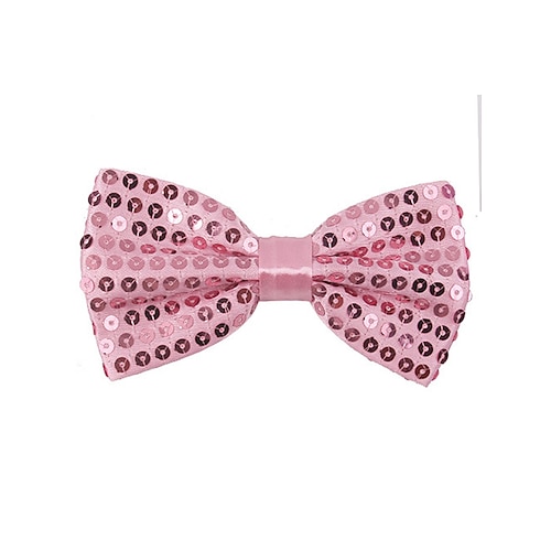 Herren Pailletten Fliegen Polyester Material In mehreren Farben erhältlich Perfect für Karnevals- Maskerade-Bälle Lustiges Festliches Zubehör Image