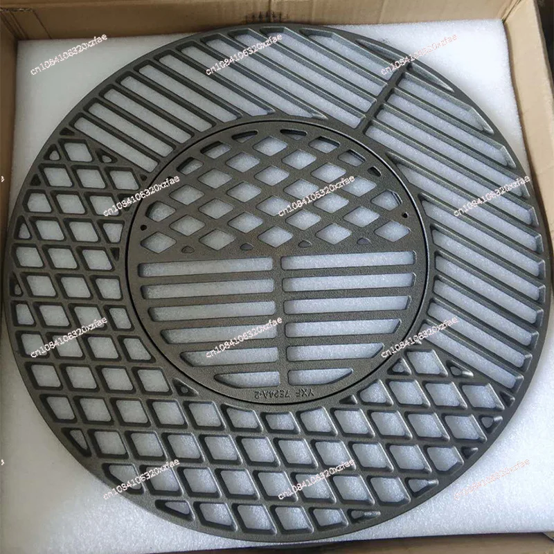 Grill Runder BBQ Gusseisen Grill Mesh BBQ BBQ Werkzeuge Outdoor