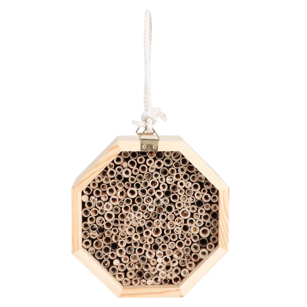 Holz insekt Bienenhaus Holz Bug Room Hotel Nistkasten für Garten dekoration im Freien