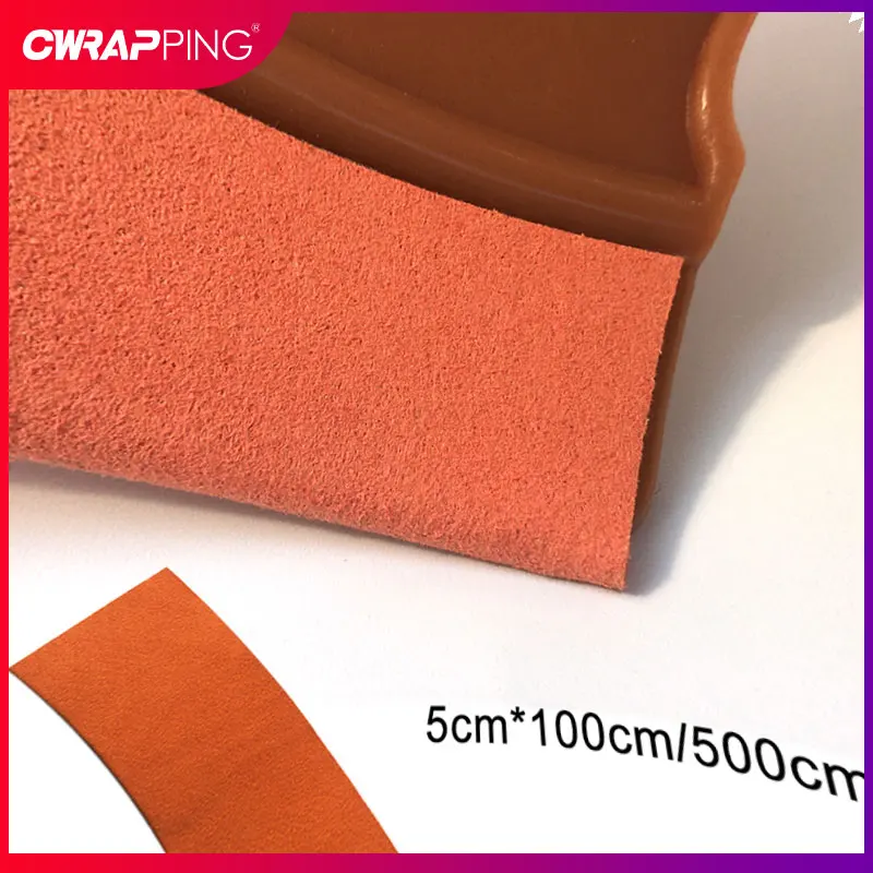 5 cm x 100/500 cm Weiche Wildleder Filz Tuch Rand Rakel Schaber Fenster Tönungen Werkzeug Vinyl Film Auto verpackung Reinigung Werkzeuge Aufkleber Abdeckung Image