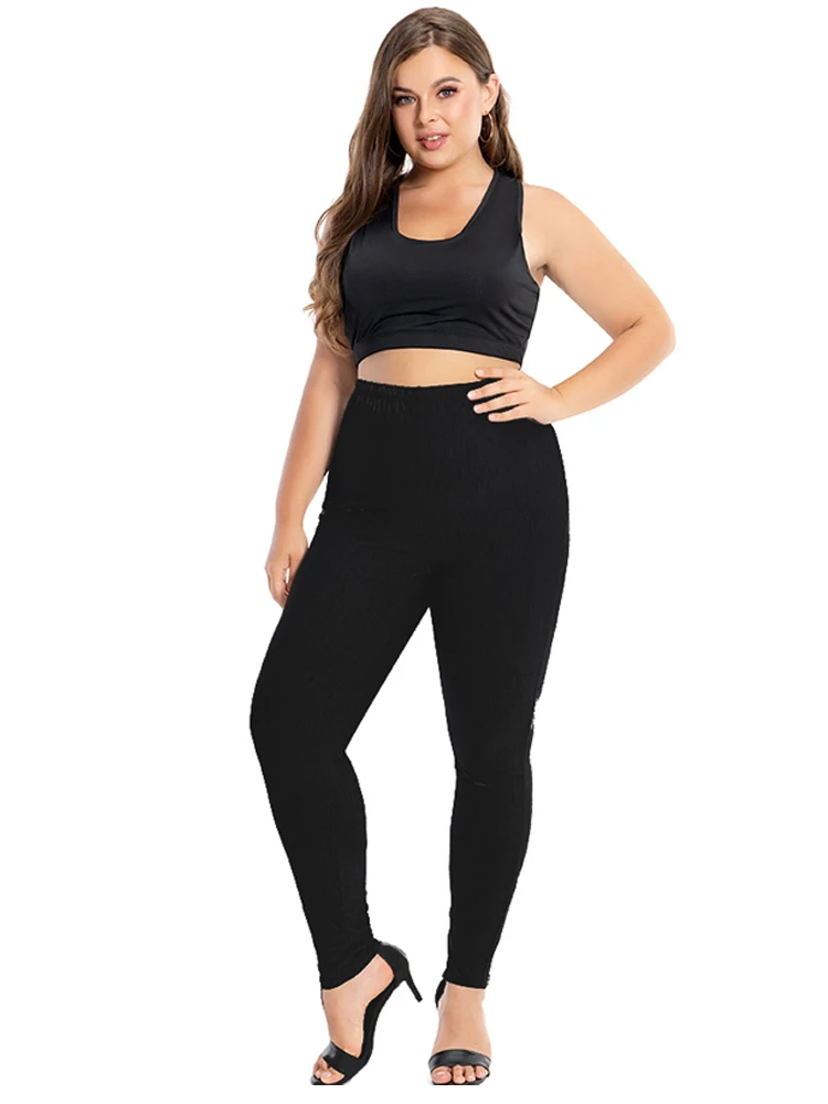 Solide Candy Farbe Leggings Für Frauen 7XL 6XL 5XL Modale Baumwolle Große Größe Ankle Legins Hosen Grau Schwarz Weiß Rosa Rot lila