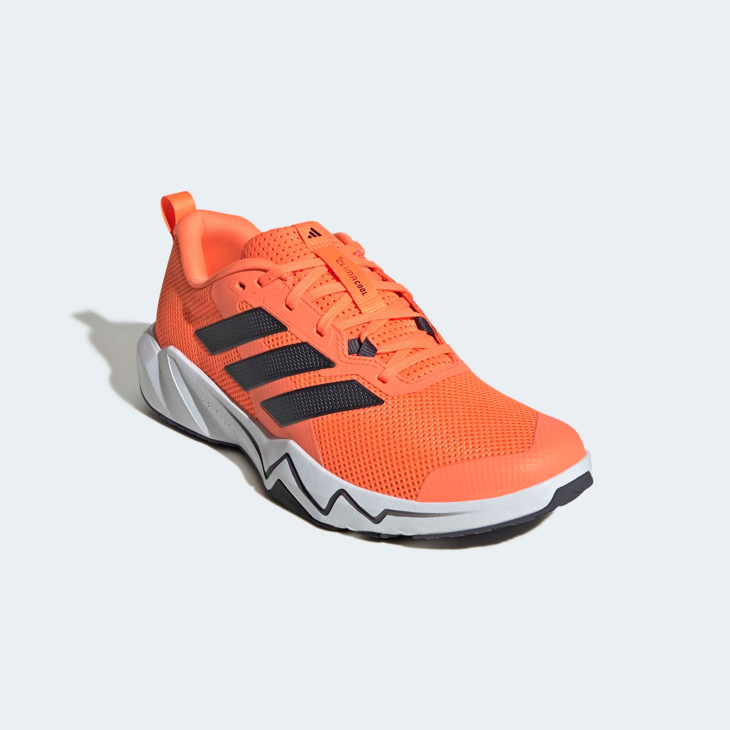 Trainingsschuh ADIDAS PERFORMANCE "RAPIDMOVE GO TRAINER M", Damen, Gr. 47, lucid orange, core schwarz, aurora onix, Textil, Schuhe