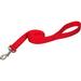 Double Ply Nylon Personalized Dog Leash in Red, 4' L X 1" W, Small