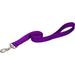 Personalized 6 Foot Purple Single-Ply Dog Leash, 6' X 3/8" W, X-Small