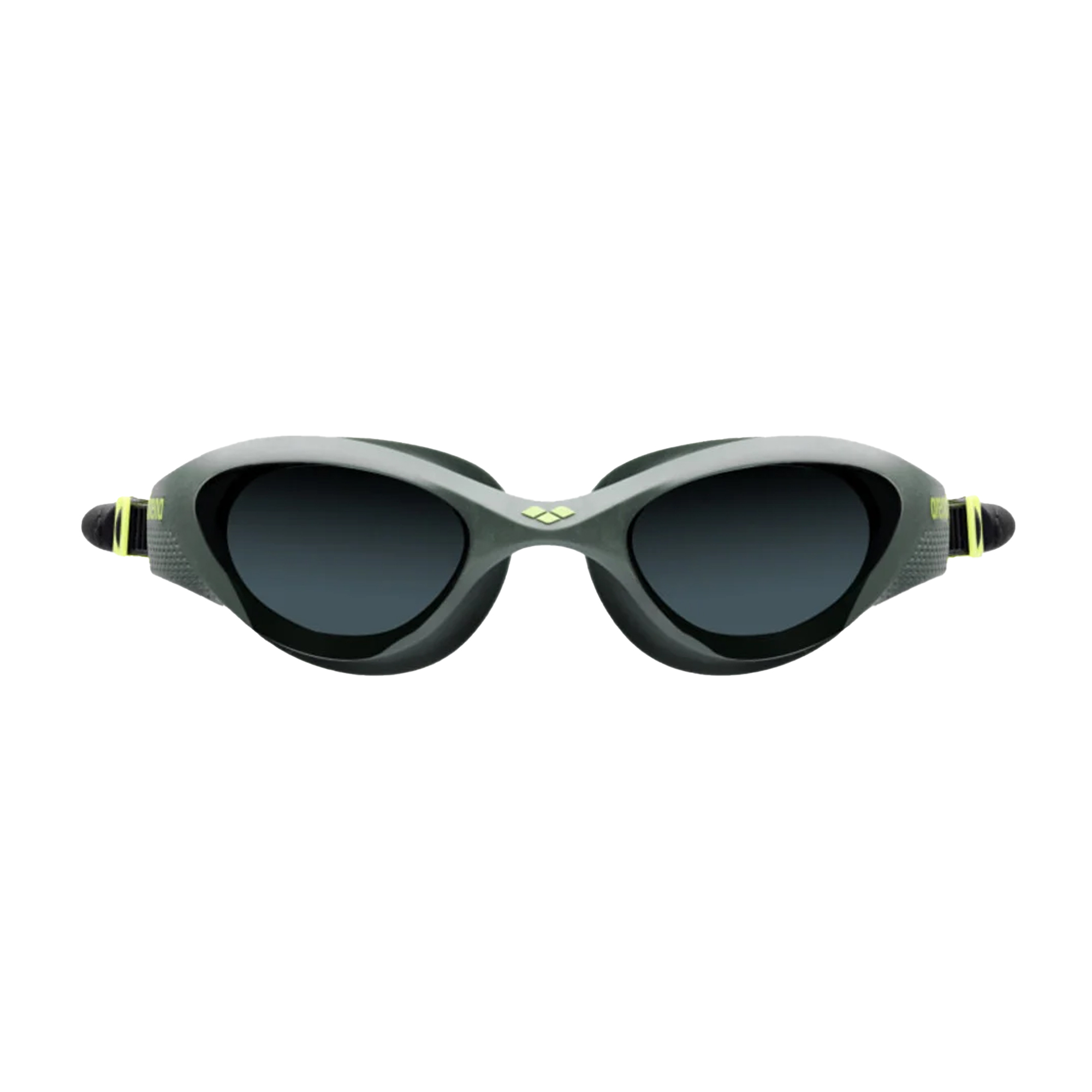 Arena - "The One" Schwimmbrille für Herren/Damen Unisex (Rauch-Grau/Grün/Schwarz) Image