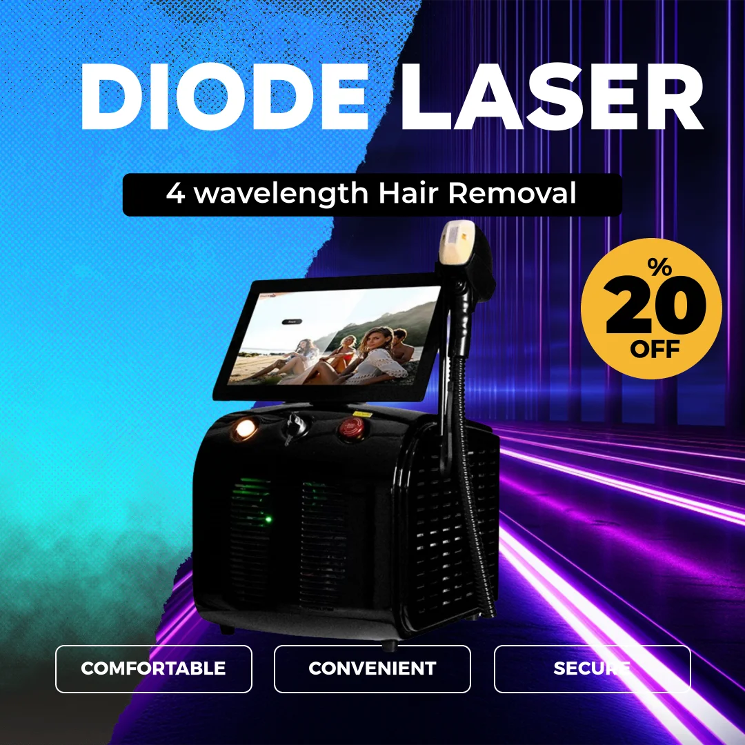 2025 Tragbarer Titan-Sopran-Eislaser – 4-Wellen-Haarentfernungssystem mit 4000 W Leistung für professionelle Ergebnisse Image