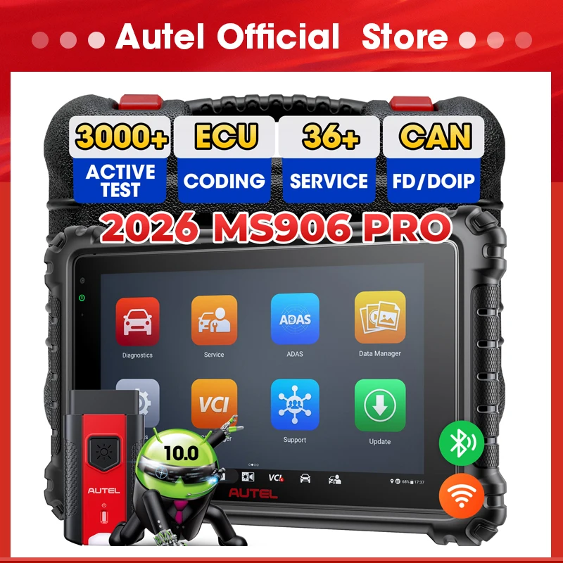 Autel Maxisys MS906 Pro Diagnosetools Bidirektionaler Diagnosescanner CAN FD DoIP Auto Scan 2.0 Aktives Testtool Image