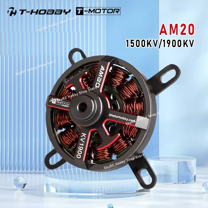 T-MOTOR T-HOBBY AM20 1500kv/1900kv 1-2s Bürstenloser Motor für RC Starrflügler und Drohnen