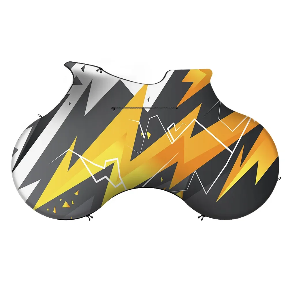 Bike Bike Schutz Abdeckungen Geometrische Fahrrad Schutz Getriebe Mountainbike Stretch Staub Abdeckung Mountainbike Zubehör