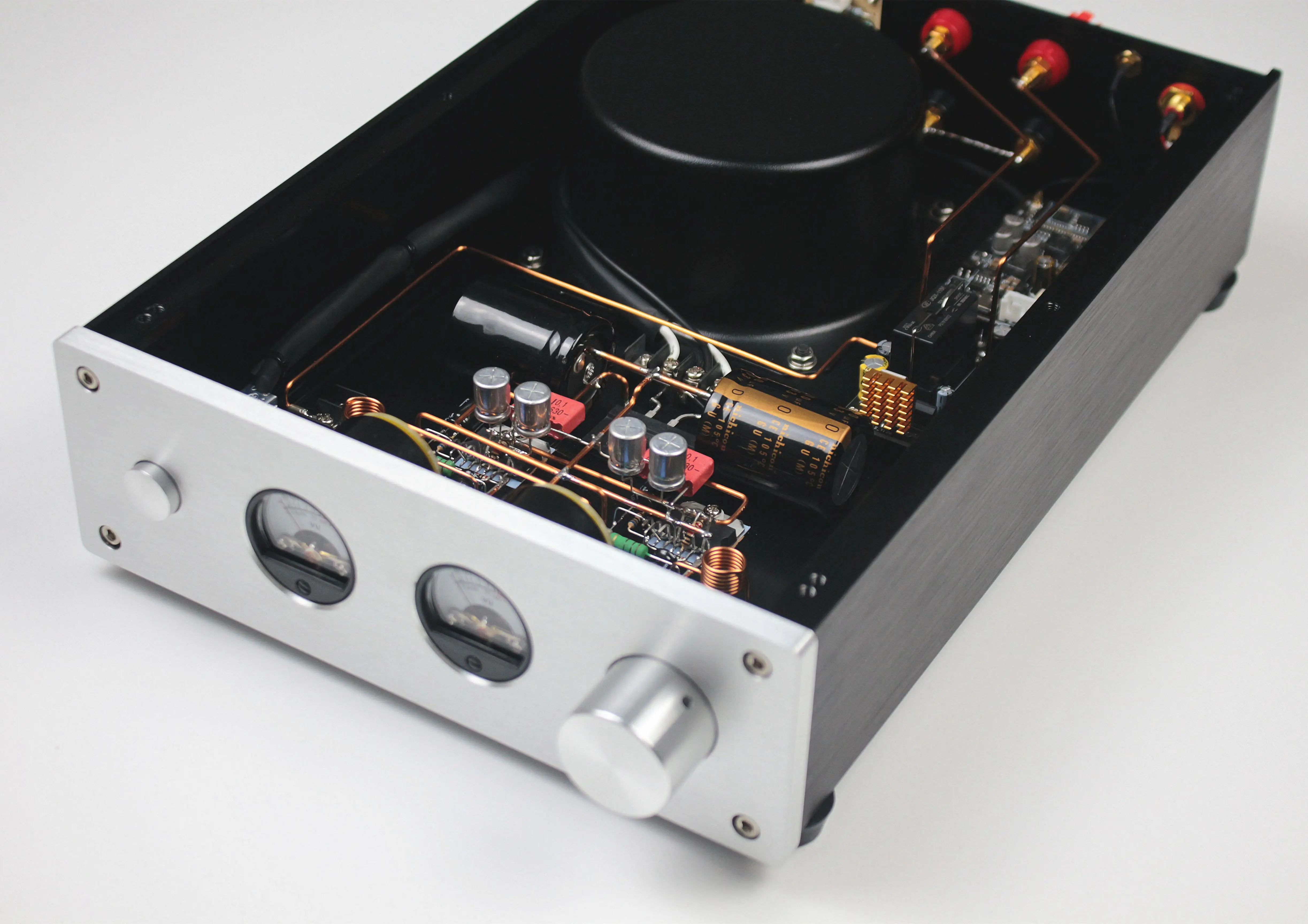 Transparente Abdeckung Schuppen Leistungsverstärker 5.1 Bluetooth-Leistungsverstärker TDA7293 LM4780 SK3875 Leistungsverstärker, giftiger Klang Image