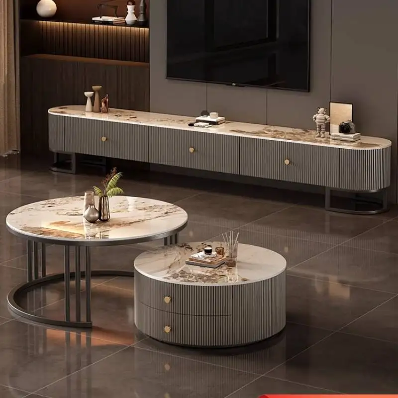 Klassische nordische einfache TV-Schrank-Dekoration, Grau, 200 cm, Designer-Wohnzimmer, TV-Schrank, Aufbewahrung, für den Innenbereich, Mueble-Televisor-Möbel